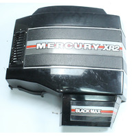 7619A1 7620A4 Mercury 1980-82 Black Max XR2 Side Clamshell Cowling Set 135 + HP
