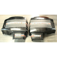 7619A1 7620A4 Mercury 1980-82 Black Max XR2 Side Clamshell Cowling Set 135 + HP