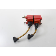 Mercury 1975 - 1988 Ignition Coil Set & Leads 4 7.5  9.8 20 40 50 +HP 1 YEAR WTY