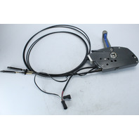 BRP Johnson Evinrude Side Mount Control Box NO KEY w/ TRIM SWITCH &  12' CABLES