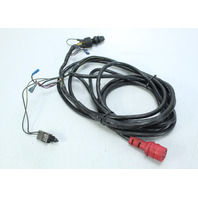 Johnson Evinrude OMC External Wiring Harness W/ Key Switch 20' Red Plug 10 Hole