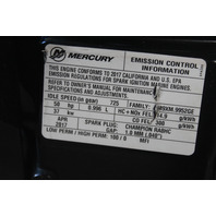893678T03 8M0118175 Mercury 2001 & UP Powerhead 40 50 60 HP EFI 4-Stroke 4 Cyl