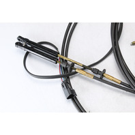 OMC Johnson Evinrude Side Mount Control Remote Box W/ 15 FT Cables & Trim