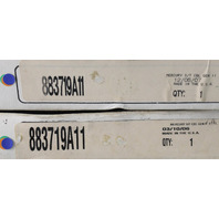 883719A11 Quicksilver Gen II Throttle & Control Cable Set of 2 11' NEW OLD STOCK
