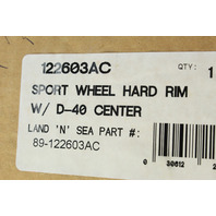NEW IN BOX! Land 'N' Sea Detmar 3 Spoke Marine Sport Steering Wheel W/Center Cap