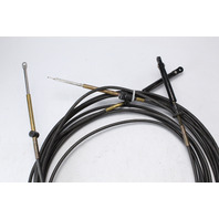 OMC Johnson Evinrude Control Cable 20' Set of 2 FRESHWATER