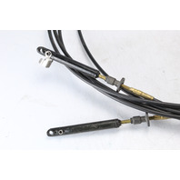 CC17011 Seastar 400 Johnson Evinrude Control Cable Set of 2 x 11' FRESHWATER OEM