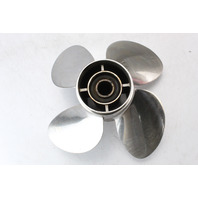 763965 Johnson Evinrude RH STT 13-1/4 X 15 Propeller 60 65 70 + HP 6 MO HUB WTY