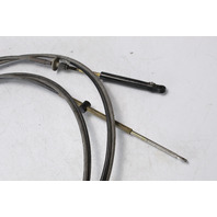 FRESHWATER Outboard Teleflex Engine Control Cable Set of 2 x 11' Each OEM