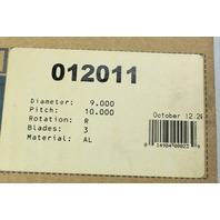 NEW Michigan Wheel 1951 - 1999 ALUM 9 x 10 Propeller 7.5 8 10 15 18 20 25 28 HP