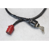 Johnson Evinrude OMC 3.5' Ignition Wiring Harness W/ 10 Hole Red Plug & Key OEM