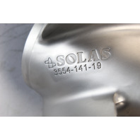 3554-141-19 Solas HR Titan STT LH 14 1/8 x 19 Propeller 150 175 + HP 6 M HUB WTY