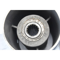 394755 Johnson Evinrude 1976+ Raker RH 14-1/2 x 24 Propeller 90+ HP 6 MO HUB WTY