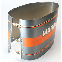 Mercury Mariner Wrap Around Aluminum Engine Cover 115 HP 13 3/4"
