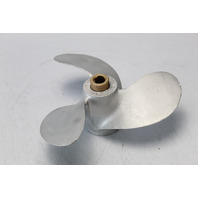 391096 Johnson Evinrude 1980-05 ALUM RH 8-1/2 X 7 Propeller 4 4.5 + HP Pin Drive