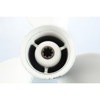 Yamaha Aluminum 8 Spline 9-1/4 x 12-J1 Propeller 15 20 HP 6 MONTH HUB WARRANTY