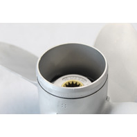 176425 Johnson Evinrude 4 Blade ALUM RH 10-1/2 X 14 Propeller 15 20 25+ HP