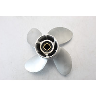 176425 Johnson Evinrude 4 Blade ALUM RH 10-1/2 X 14 Propeller 15 20 25+ HP