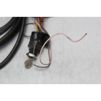 14.5' Outboard Ignition Harness W/ Key & 8 Pin Male Plug OEM