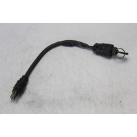 15" Outboard Ignition Harness W/ Key & 8 Pin Male Plug OEM