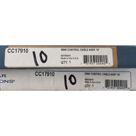 CC17910 Teleflex Seastar 600A Throttle & Control Cable Set of 2 10' NEW OLD STOCK