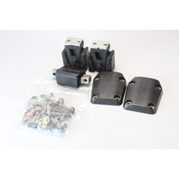 432017 337773 Johnson Evinrude 1993-05 Upper Lower Rubber Mounts & Covers 185+HP