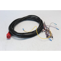 174969 OMC Johnson Evinrude 1989-93 Instrument Cable 20' 40+ HP 10 Hole Red Plug