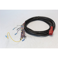 174969 OMC Johnson Evinrude 1989-93 Instrument Cable 20' 40+ HP 10 Hole Red Plug