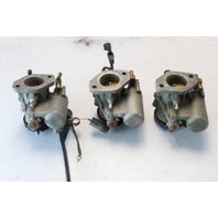 1368-7250 WMK-25 WMK25 Mercury 1978-1979 Carburetor Set of 3 140 HP Inline 6