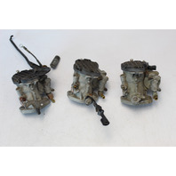 1368-7250 WMK-25 WMK25 Mercury 1978-1979 Carburetor Set of 3 140 HP Inline 6