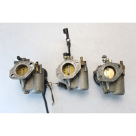 1368-7250 WMK-25 WMK25 Mercury 1978-1979 Carburetor Set of 3 140 HP Inline 6