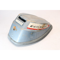 Evinrude Johnson 1960's Blue Top Hood Engine Cowling Cover 9.5 HP