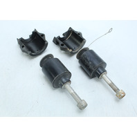 Mercury 1994 1995 1996 - 2010 Lower Rubber Mount Set W/ Clamps 200 225 250 HP V6