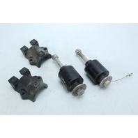 Mercury 1994 1995 1996 - 2010 Lower Rubber Mount Set W/ Clamps 200 225 250 HP V6