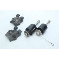 Mercury 1994 1995 1996 - 2010 Lower Rubber Mount Set W/ Clamps 200 225 250 HP V6