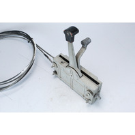 Johnson Evinrude Simplex Side Mount Control Box W/ 14' Cables GOOD CONDITION