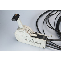 OEM Johnson Evinrude Hydro-Electric Remote Control Box W/ Key 12' Cable 1 YR WTY