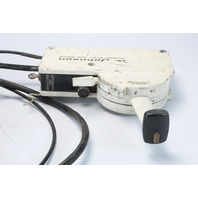 OEM Johnson Evinrude Hydro-Electric Remote Control Box W/ Key 12' Cable 1 YR WTY