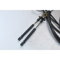 Johnson Evinrude OMC Side Mount Control Box w/ Trim & 12' Cables 16' Harness