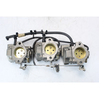 Johnson Evinrude 1989 1990 Carburetor Set 65 70 HP 3 Cylinder FRESHWATER