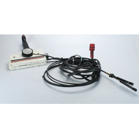 Johnson Evinrude OMC Side Mount Control Box w/ Trim & 10' Cables 15' Harness