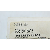 NEW! OLD STOCK Mercury 1990 - 1995 Piston Ring 4/Set 100 135 140 150 175 200 HP