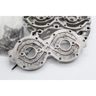 Johnson Evinrude 1973 1974 - 1976 PORT Cylinder Head w/ Cover & Bolts 85 HP V4