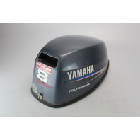 Yamaha Top Cowl Hood Cover 8 & 9.9 HP High Thrust Only GOOD FRESHWATER CONDITION