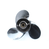 NEW! OEM Mercury 1963-1979 10 x 9 RH Propeller 3 Blade 20 HP 6 MTH HUB WARRANTY