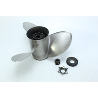 Mercury Quicksilver Trophy Stainless Steel 18P Propeller 6 MONTH HUB WARRANTY