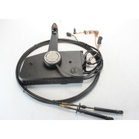 Johnson Evinrude OMC Side Mount Control Box 12' Cables w/ Trim Switch & Key