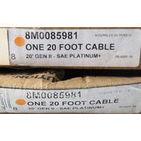 8M0085981 Quicksilver Gen II Throttle & Control Cable Set of 2 20' NEW OLD STOCK