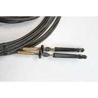 Johnson Evinrude OMC DOUBLE Side Mount Control Box 17' Harness 15' & 16' Cables
