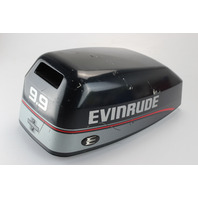 Evinrude Upper Top Hood Cowling Cover 9.9 HP GOOD CONDITION